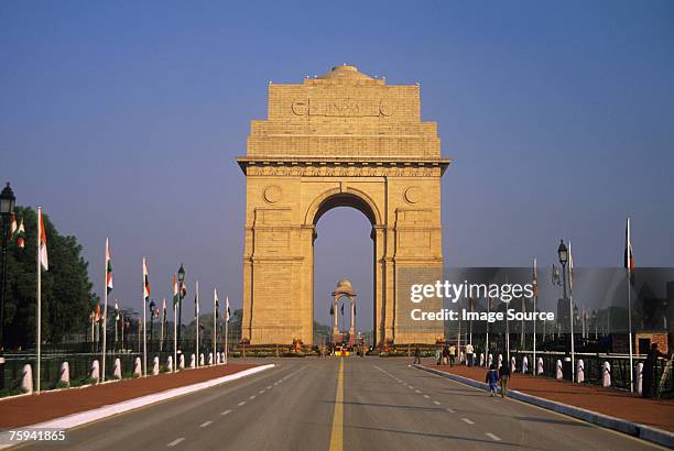 india gate - porta da índia imagens e fotografias de stock