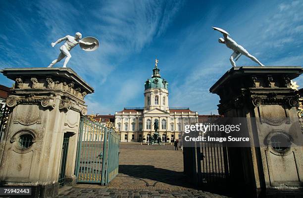 charlottenburg palace berlin - schloss charlottenburg stock-fotos und bilder