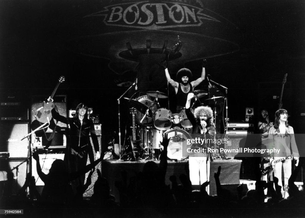 Rock Group "Boston" Performing