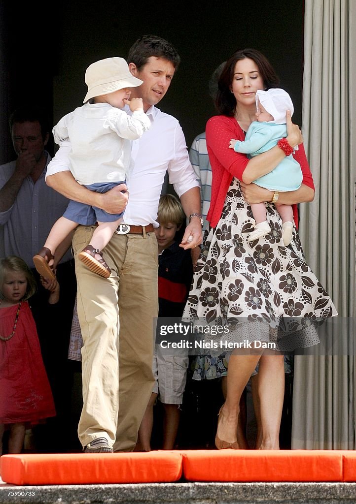 Royal Danish Family Photocall At Grasten Slot