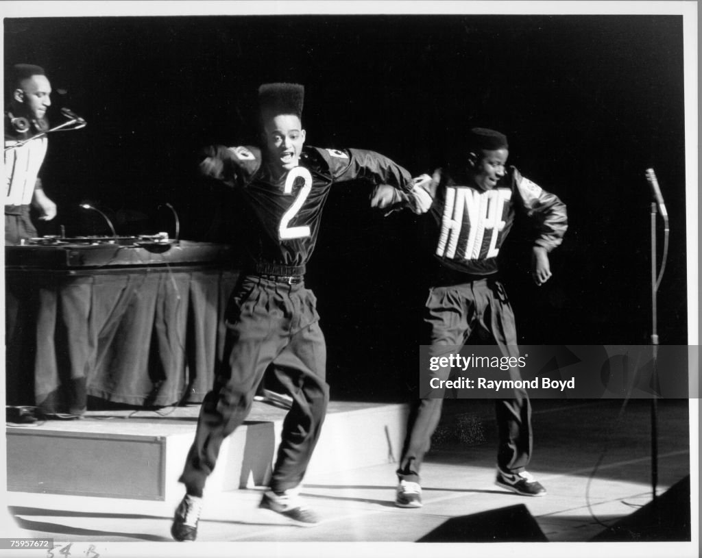 Rappers Kid and Play of Kid-N-Play performs at the Arie Crown Theater ...