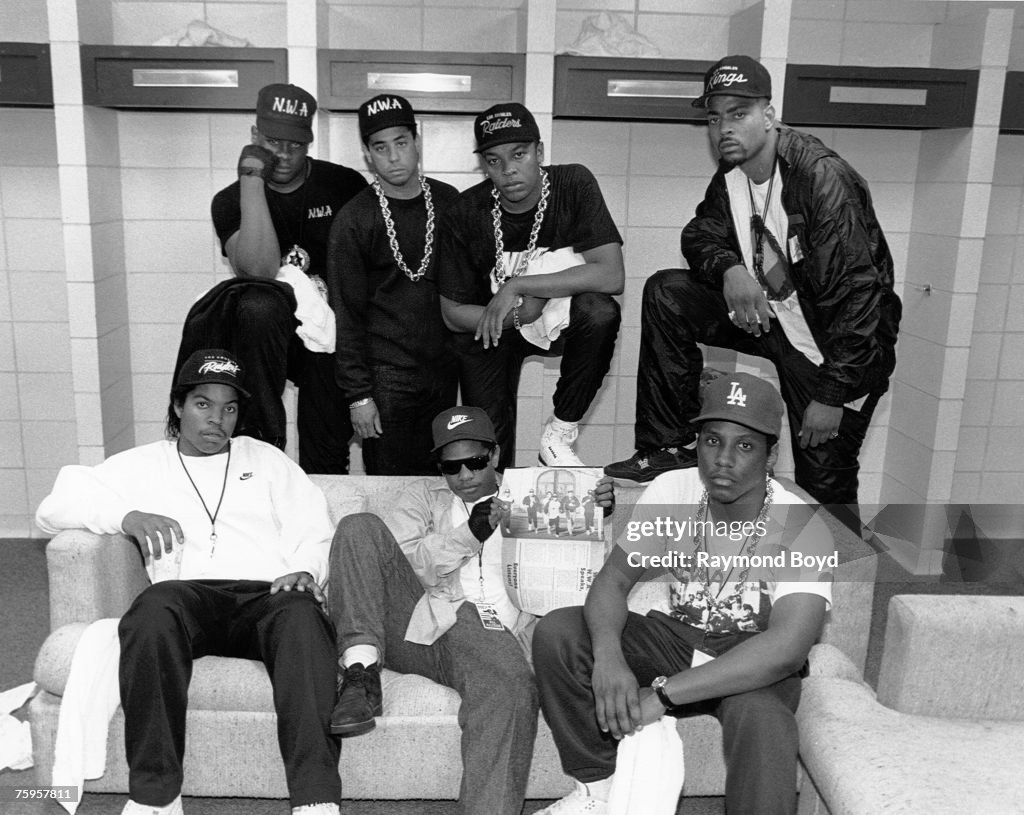 N.W.A. Backstage In KC