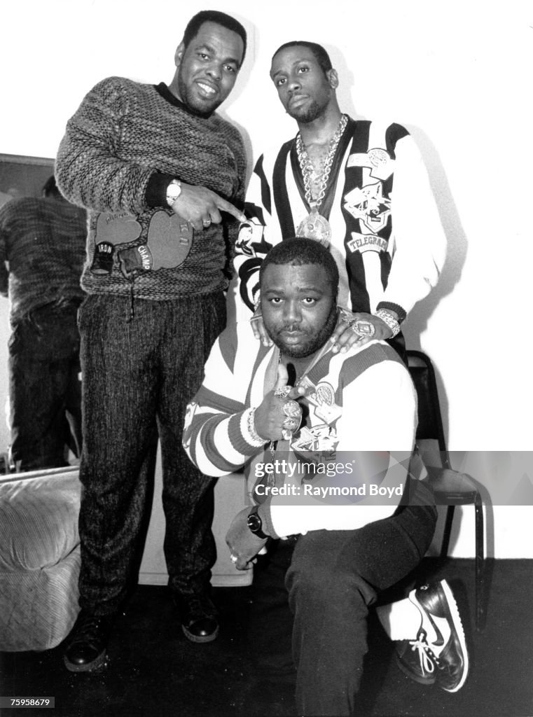 Singer Omar Chandler , rapper Rob Base and producer William Hamilton ...