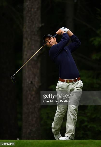 Jean-Baptiste Connet of France during the 3rd round of the Russian Open Golf Championship at the Moscow Country Club August 4, 2007 in Moscow, Russia.
