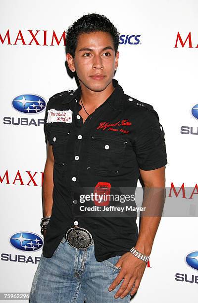 Actor Rudy Youngblood arrives at the Maxim Magazine's ICU Event at... News Photo - Getty Images