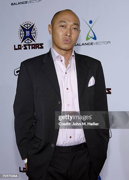 Bee Nguyen attends Baron Davis and Paul Pierce's LA Stars Rodeo Drive Experience on August 4, 2007 on Rodeo Drive in Beverly Hills, California.