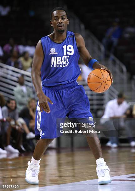 Actor Bill Bellamy during the LA stars celebrity all star charity weekend celebrity and NBA all star game at USC Galen Center on August 5, 2007 in...