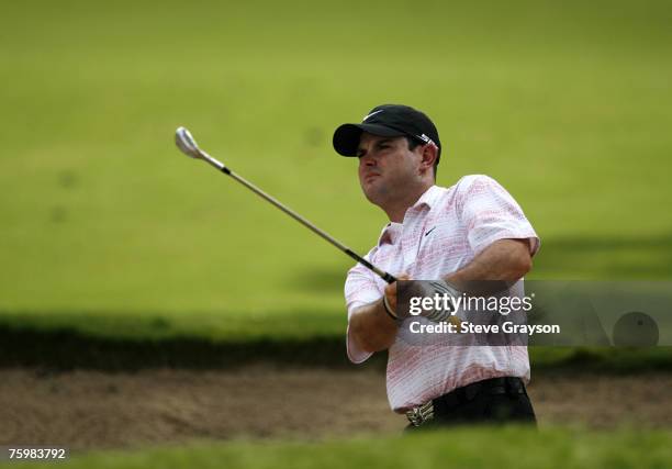 Rory Sabbatini in action during the final round of the 2007 Crowne Plaza Invitational at Colonial at the Colonial Country Club in Fort Worth, Texas...