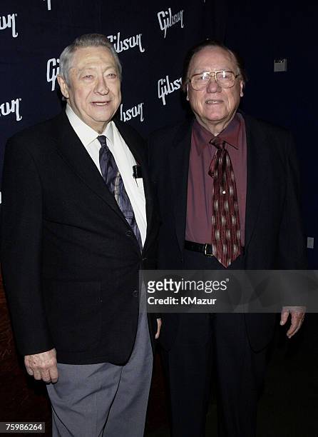 Scotty Moore and Earl Scruggs, Lifetime Achievement Honorees