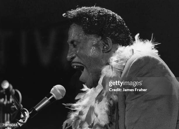Photo of Screamin' Jay Hawkins at the Chicago Blues Festival