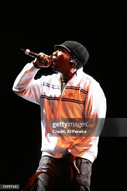 Prospect Rapper 29 Celebrate Brooklyn Lyricist Lounge With Krs One And Guests Stock ...