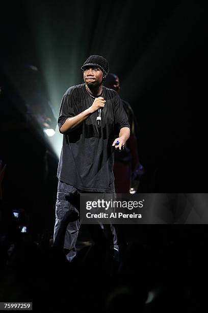Prospect Rapper 29 Celebrate Brooklyn Lyricist Lounge With Krs One And Guests Stock ...