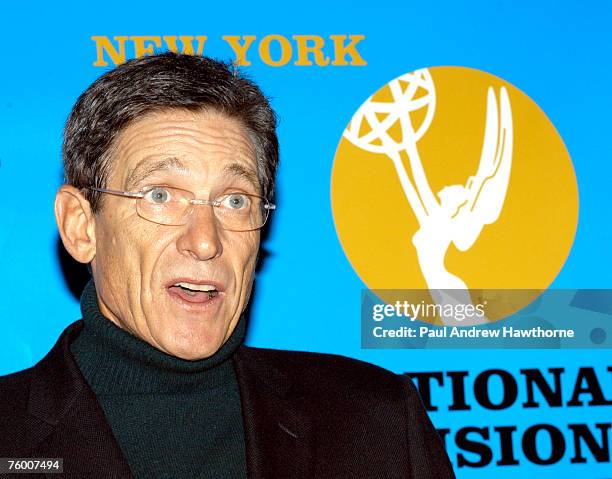 Maury Povich, Host of "Maury" for Universal Television and President of the New York Chapter of the National Television Academy