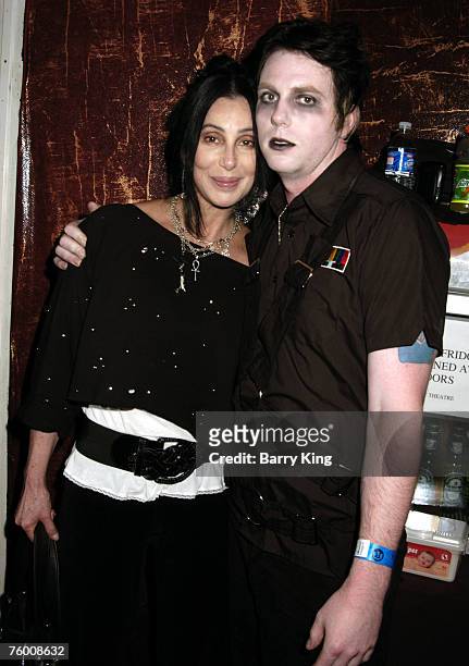 Cher and Elijah Blue of Deadsy