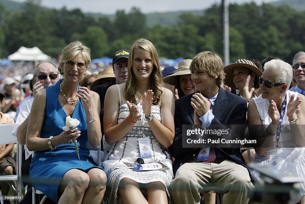 Kelly Ripken, wife of Cal Ripken Jr., Rachel and Ryan Ripken,... News ...