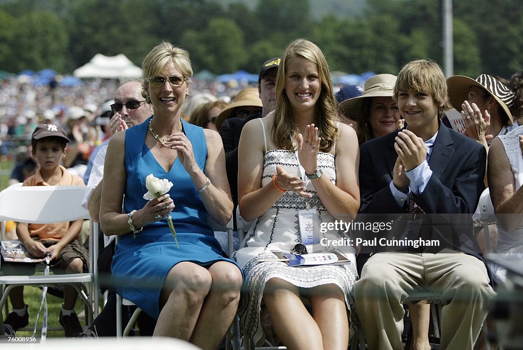 Cal Ripken Ryan Ripken Kelly Ripken, wife of Cal Ripken Jr. and Rachel and Ryan Ripken ...