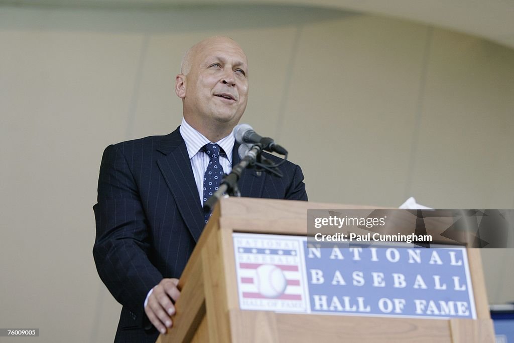 Baseball Hall of Fame Induction