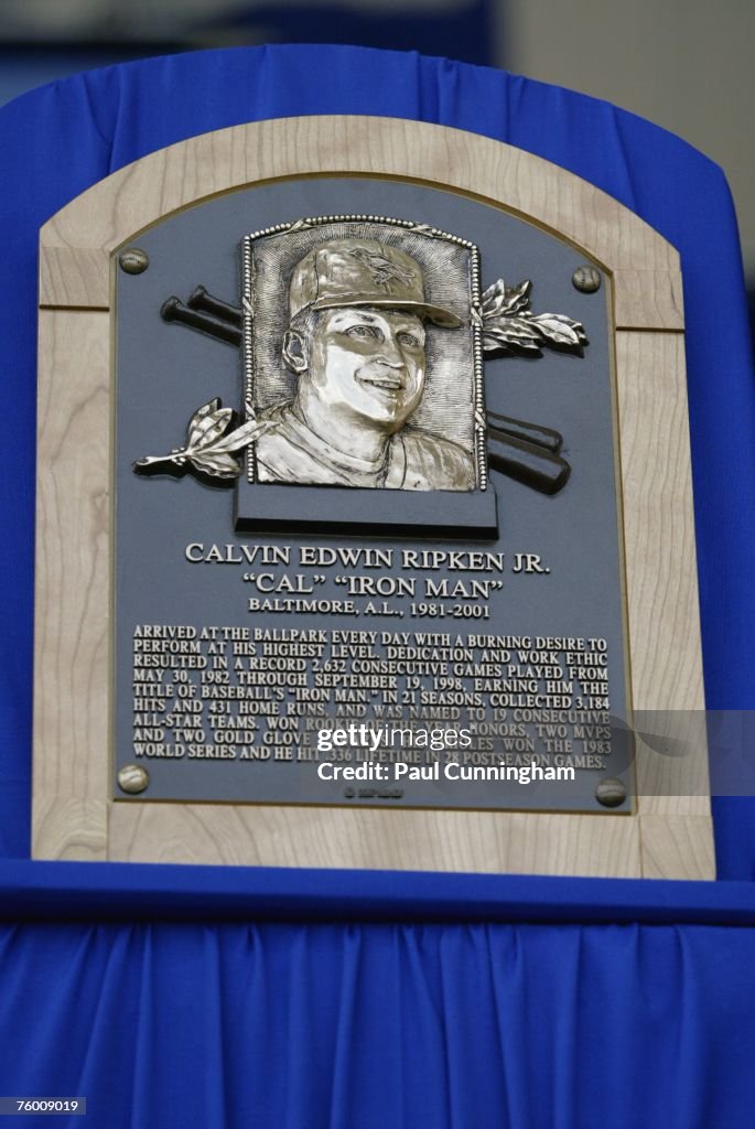 Baseball Hall of Fame Induction