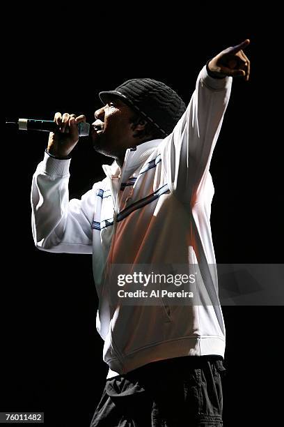 Prospect Rapper 29 Celebrate Brooklyn Lyricist Lounge With Krs One And Guests Stock ...