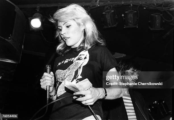 Photo of Blondie at CBGB's in New York