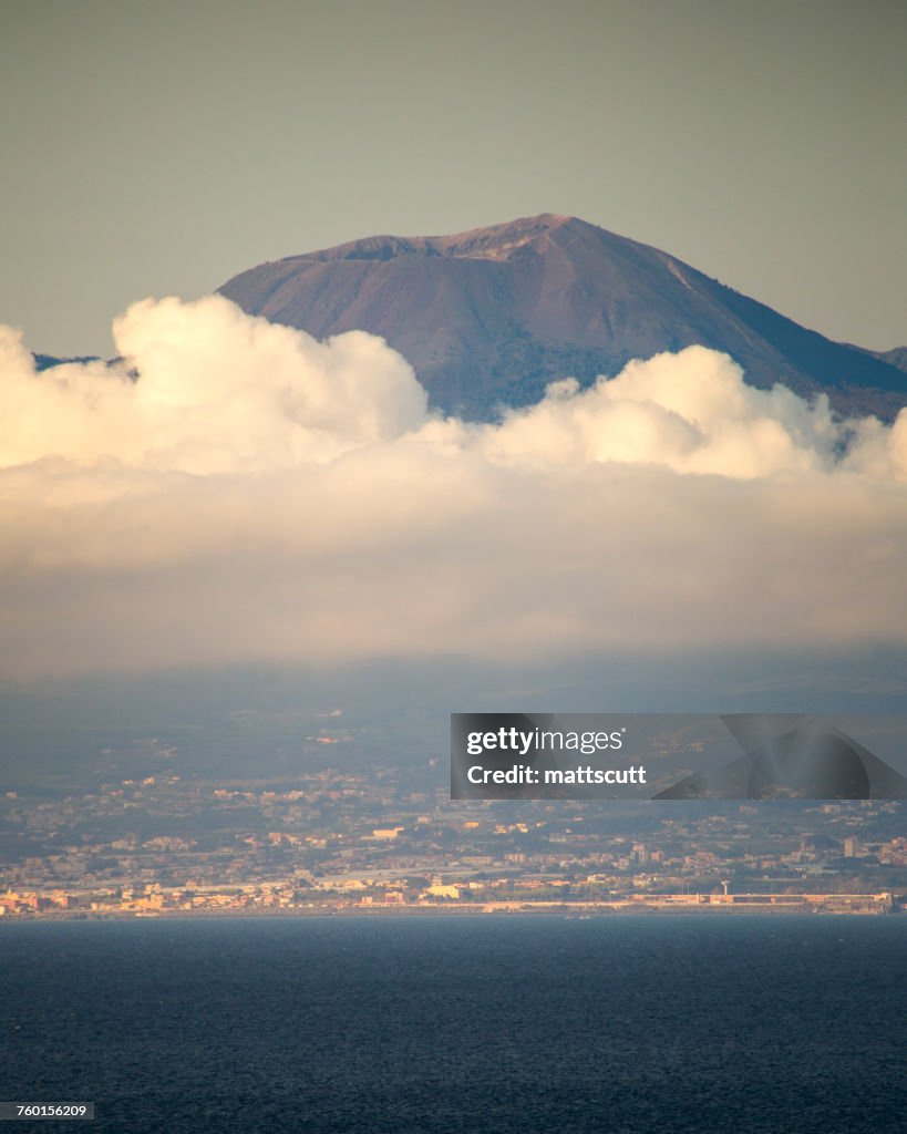 Mount Vesuvius, Gulf of Naples, Campania, Italy
