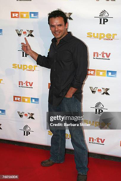 Steffen Henssler attends the Prime Time Nightclub Party at 3001 club on August 7, 2007 in D?sseldorf, Germany.