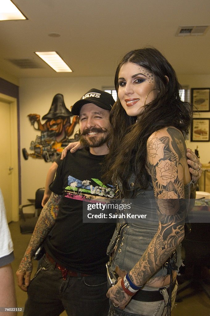 Kat Von D &and Oliver News Photo - Getty Images