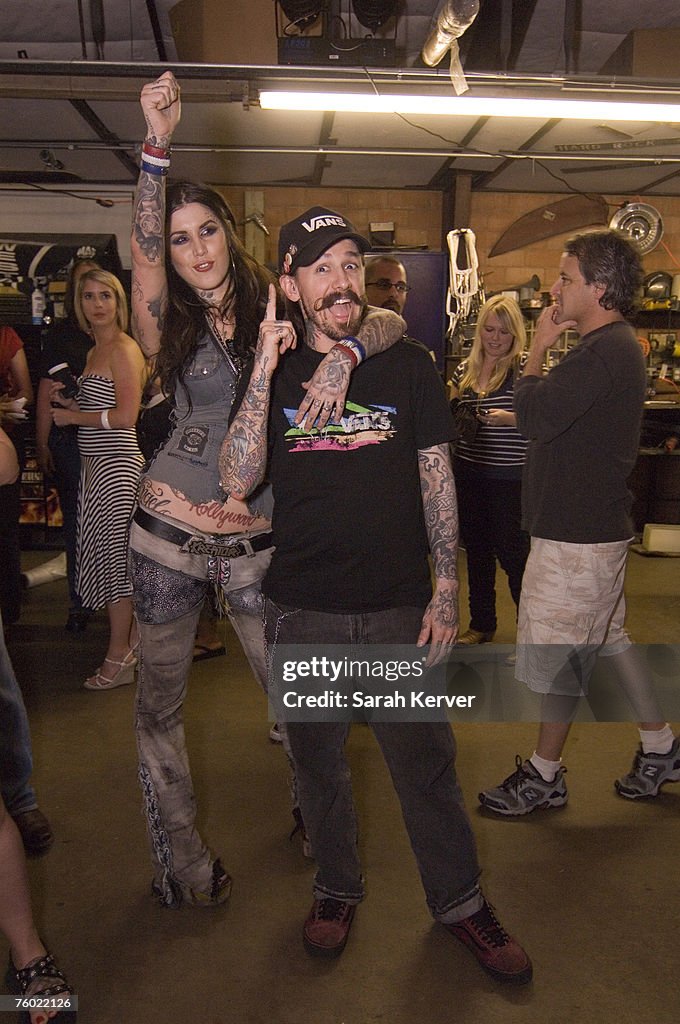 Kat Von D and Oliver Peck News Photo Getty Images