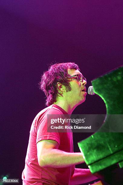 Ben Folds, opening act for John Mayer plays live at Philips Arena in Atlanta Georgia on August 5, 2007.