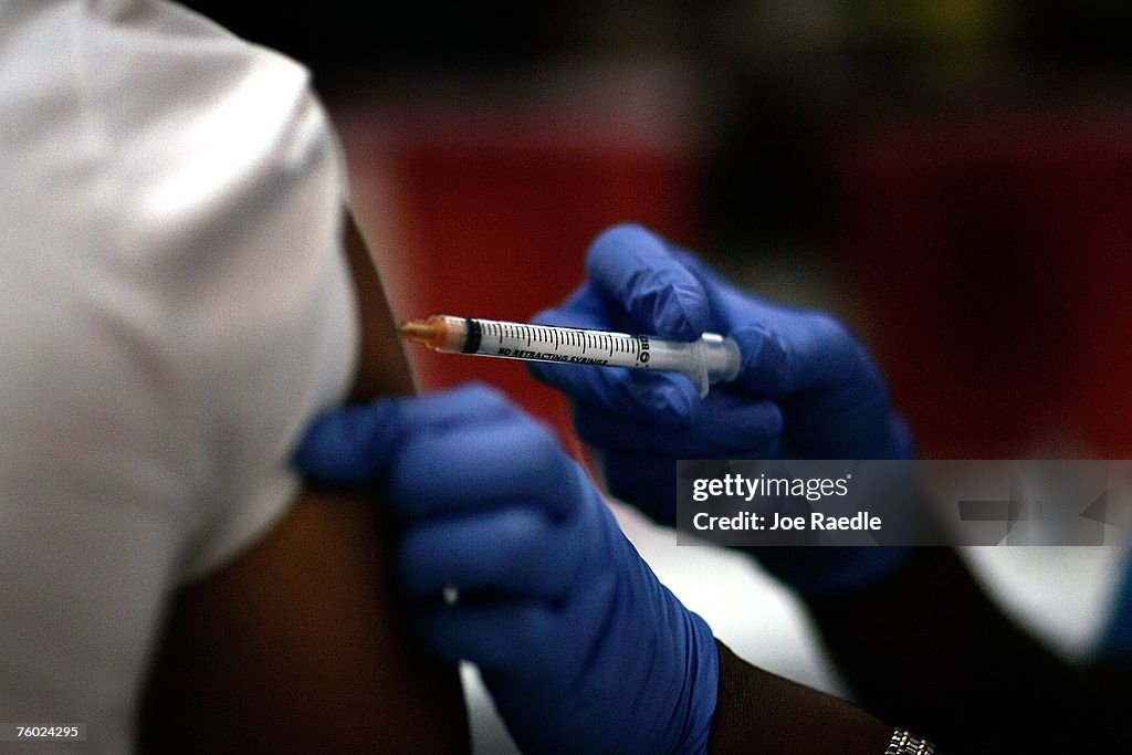 Miami-Dade County Gives Child Immunizations Before School Begins