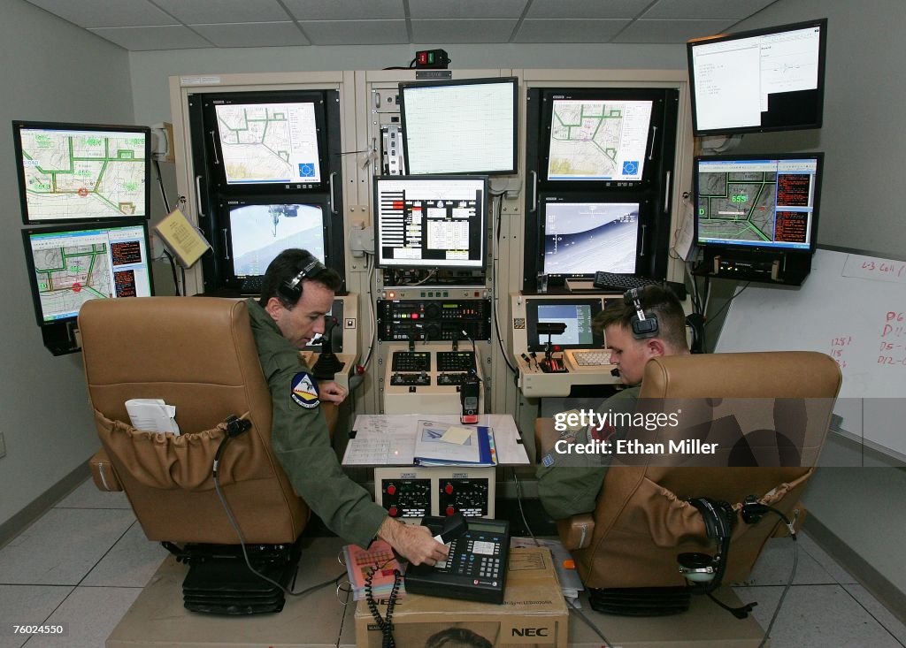 Reaper Aircraft Flies Without Pilot From Creech AFB