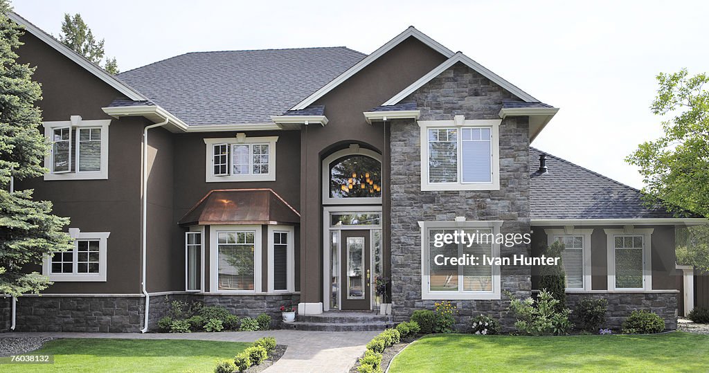 Canada, British Columbia, Kelowna, House exterior