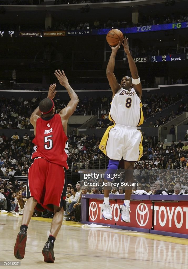 Toronto Raptors v Los Angeles Lakers: Kobe Bryant scores 81 points
