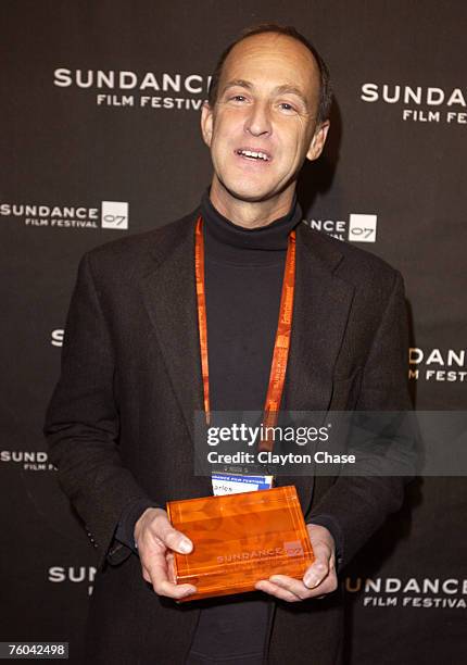Charles Ferguson, director of "No End In Sight", winner of the Documentary Special Jury Prize