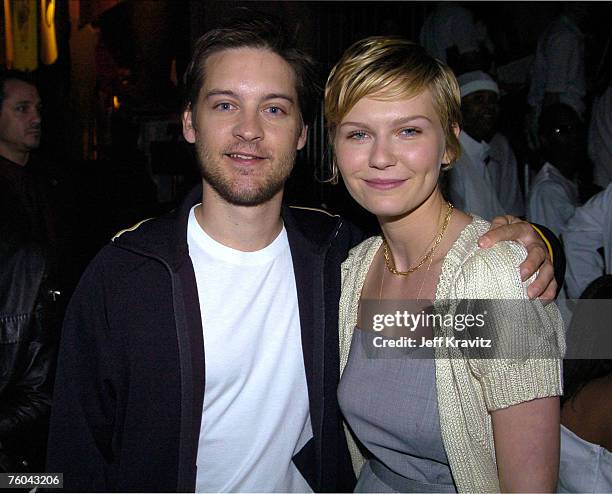 Tobey Maguire and Kirsten Dunst