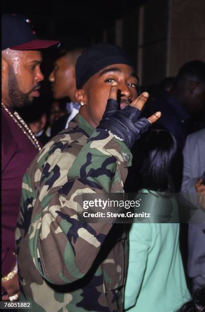 Marion 'Suge' Knight and Tupac Shakur