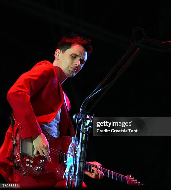 Matthew Bellamy of Muse