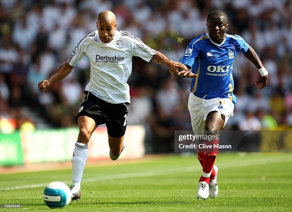 Derby County v Portsmouth - Barclays Premier League