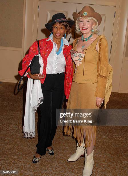 Altovise Davis and guest attend the 25th Annual Golden Boot Awards held at the Beverly Hilton Hotel on August 11, 2007 in Beverly Hills, California.