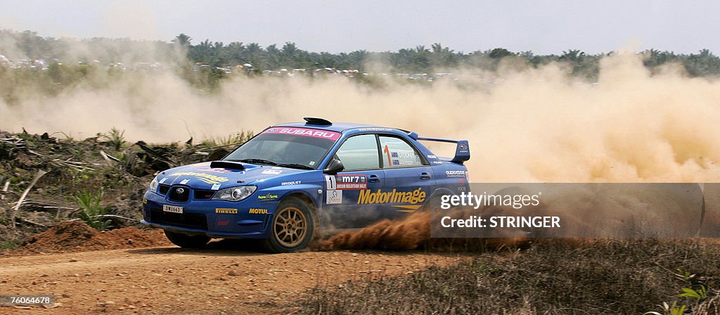 Australians Cody Crocker and co-driver B