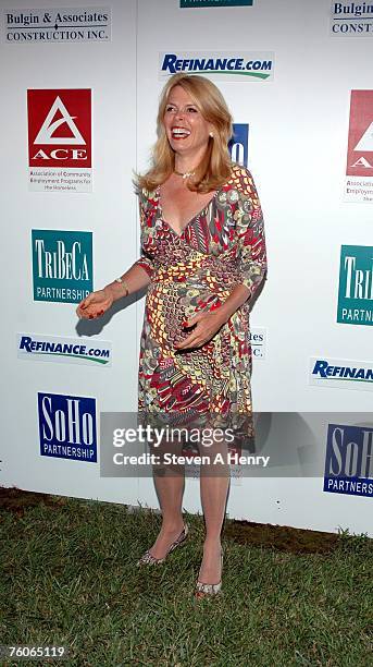 Betsy McCaughey attends the Sunflowers After Hours Dinner to Benefit A.C.E. August 11, 2007 in Southampton, New York.