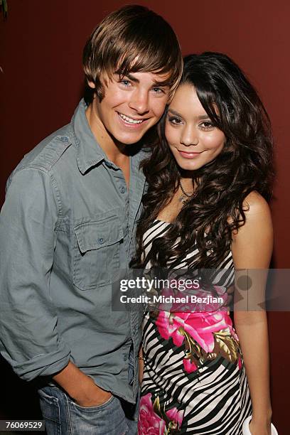 Zac Efron and Vanessa Hudgens