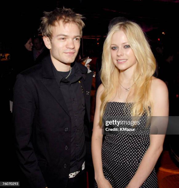 Deryck Whibley and Avril Lavigne