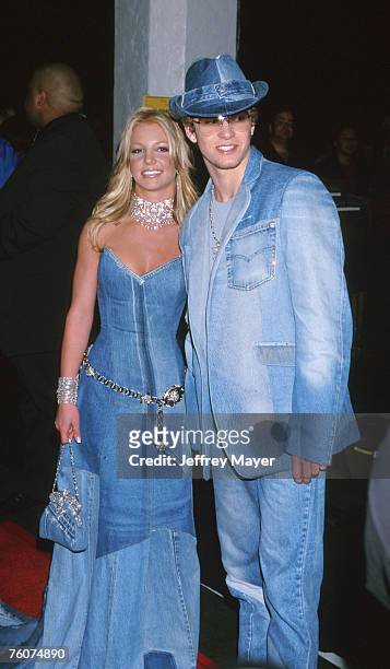 Britney Spears & Justin Timberlake of NSYNC