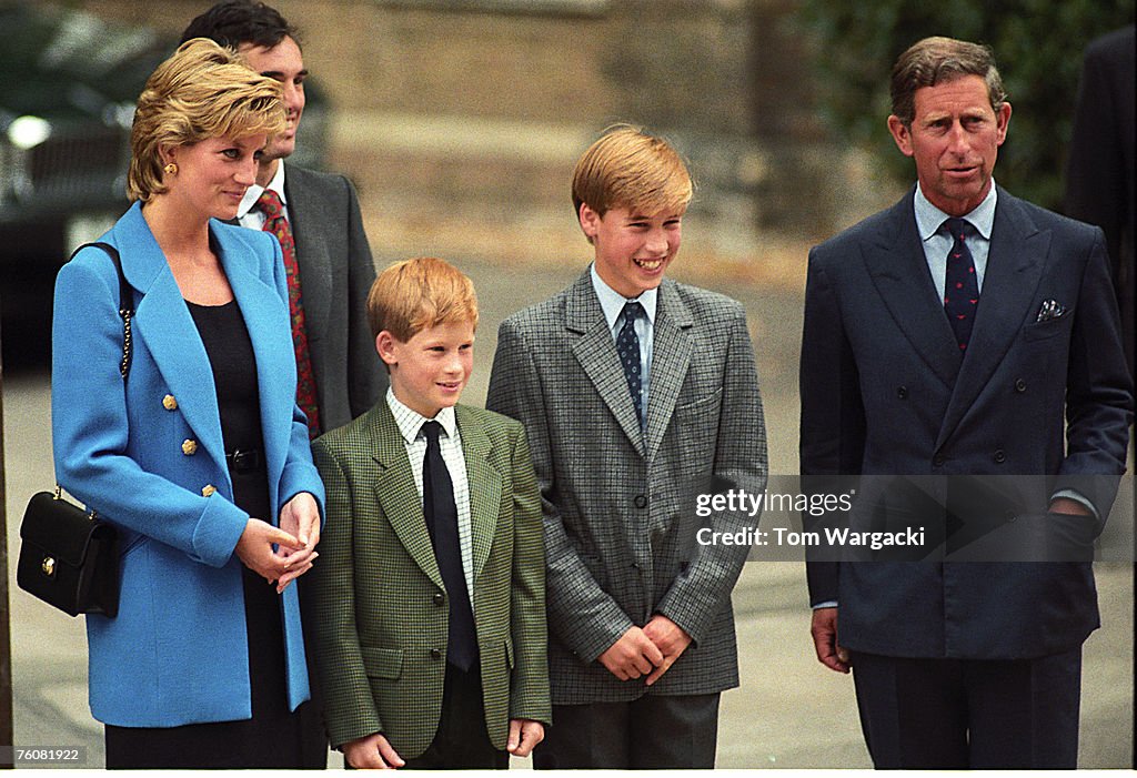 Prince William's First Day At Eton