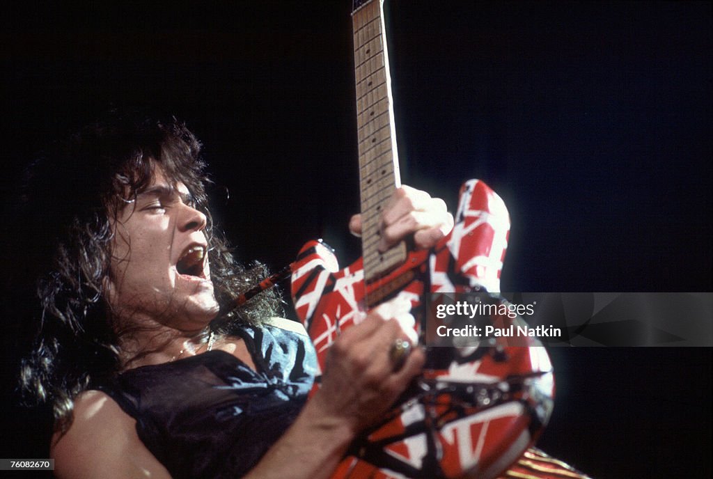 Eddie Van Halen On Stage