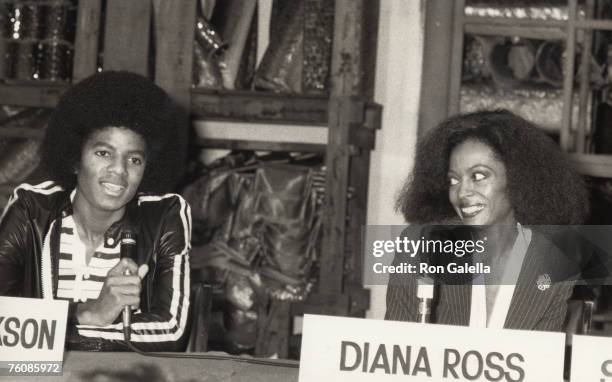 Michael Jackson and Diana Ross