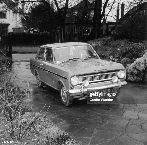 Vauxhall Viva HA two-door saloon car, 7th July 1966.