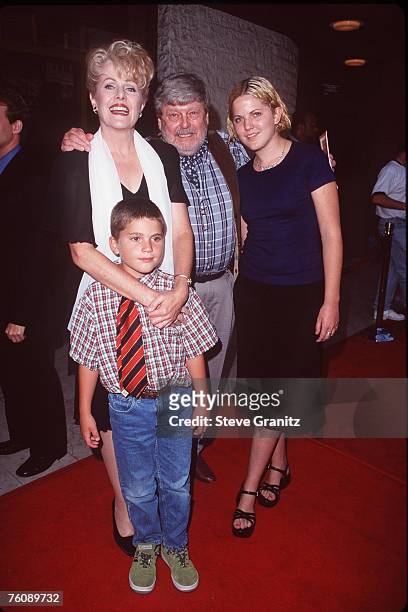 Lynn Redgrave, Grandson Zack and Annabel Clark