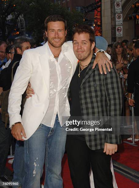 Dean McDermott and Perez Hilton